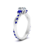 Load image into Gallery viewer, three-stone-twisted-heart-shaped-vine-diamond-ring-with-sapphire-in-white-gold-FDENS3301HTRGSABL-NL-WG.jpg
