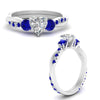 Load image into Gallery viewer, three-stone-twisted-heart-shaped-vine-diamond-ring-with-sapphire-in-white-gold-FDENS3301HTRGSABL-NL-WG.jpg