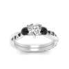 Load image into Gallery viewer, three-stone-twisted-heart-shaped-vine-ring-with-black-diamond-in-white-gold-FDENS3301HTRGBLACK-NL-WG.jpg