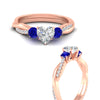 Load image into Gallery viewer, three-stone-twisted-heart-shaped-vine-sapphire-engagement-ring-in-rose-gold-fdens3301htrgsablangle3-nl-rg.jpg