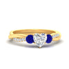 Load image into Gallery viewer, three-stone-twisted-heart-shaped-vine-sapphire-engagement-ring-in-yellow-gold-fdens3301htrgsablsleep-nl-yg.jpg