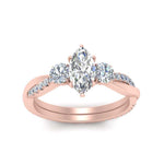 Load image into Gallery viewer, three-stone-twisted-marquise-cut-vine-diamond-ring-in-rose-gold-FDENS3301MQR-NL-RG.jpg
