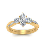 Load image into Gallery viewer, three-stone-twisted-marquise-cut-vine-diamond-ring-in-yellow-gold-FDENS3301MQR-NL-YG.jpg
