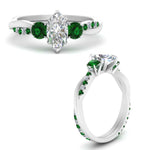 Load image into Gallery viewer, three-stone-twisted-marquise-cut-vine-diamond-ring-with-emerald-in-white-gold-FDENS3301MQRGEMGR-NL-WG.jpg
