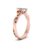 Load image into Gallery viewer, three-stone-twisted-marquise-cut-vine-diamond-ring-with-orange-sapphire-in-rose-gold-FDENS3301MQRGSAOR-NL-RG.jpg
