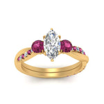 Load image into Gallery viewer, three-stone-twisted-marquise-cut-vine-diamond-ring-with-pink-sapphire-in-yellow-gold-FDENS3301MQRGSADRPI-NL-YG.jpg
