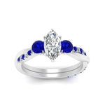 Load image into Gallery viewer, three-stone-twisted-marquise-cut-vine-diamond-ring-with-sapphire-in-white-gold-FDENS3301MQRGSABL-NL-WG.jpg
