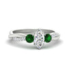 Load image into Gallery viewer, three-stone-twisted-marquise-cut-vine-emerald-engagement-ring-in-white-gold-fdens3301mqrgemgrsleep-nl-wg.jpg