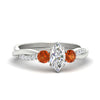 Load image into Gallery viewer, three-stone-twisted-marquise-cut-vine-orange-sapphire-engagement-ring-in-white-gold-fdens3301mqrgsaorsleep-nl-wg.jpg