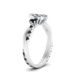 Load image into Gallery viewer, three-stone-twisted-marquise-cut-vine-ring-with-black-diamond-in-white-gold-FDENS3301MQRGBLACK-NL-WG.jpg
