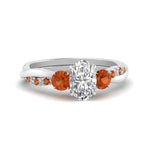 Load image into Gallery viewer, three-stone-twisted-oval-shaped-vine-diamond-ring-with-orange-sapphire-in-white-gold-FDENS3301OVRGSAOR-NL-WG.jpg