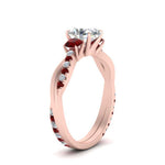 Load image into Gallery viewer, three-stone-twisted-oval-shaped-vine-diamond-ring-with-ruby-in-rose-gold-FDENS3301OVRGRUDR-NL-RG.jpg