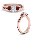 Load image into Gallery viewer, three-stone-twisted-oval-shaped-vine-diamond-ring-with-ruby-in-rose-gold-FDENS3301OVRGRUDR-NL-RG.jpg