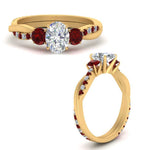 Load image into Gallery viewer, three-stone-twisted-oval-shaped-vine-diamond-ring-with-ruby-in-yellow-gold-FDENS3301OVRGRUDR-NL-YG.jpg
