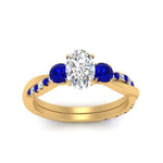 Load image into Gallery viewer, three-stone-twisted-oval-shaped-vine-diamond-ring-with-sapphire-in-yellow-gold-FDENS3301OVRGSABL-NL-YG.jpg