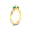 Load image into Gallery viewer, three-stone-twisted-oval-shaped-vine-emerald-engagement-ring-in-yellow-gold-fdens3301ovrgemgrangle2-nl-yg.jpg