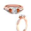 Load image into Gallery viewer, three-stone-twisted-oval-shaped-vine-orange-sapphire-engagement-ring-in-rose-gold-fdens3301ovrgsaorangle3-nl-rg.jpg