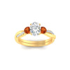 Load image into Gallery viewer, three-stone-twisted-oval-shaped-vine-orange-sapphire-engagement-ring-in-yellow-gold-fdens3301ovrgsaorangle5-nl-yg.jpg
