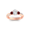 Load image into Gallery viewer, three-stone-twisted-oval-shaped-vine-ruby-engagement-ring-in-rose-gold-fdens3301ovrgrudrangle5-nl-rg.jpg