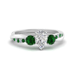 Load image into Gallery viewer, three-stone-twisted-pear-shaped-vine-diamond-ring-with-emerald-in-white-gold-FDENS3301PERGEMGR-NL-WG.jpg
