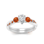 Load image into Gallery viewer, three-stone-twisted-pear-shaped-vine-diamond-ring-with-orange-sapphire-in-white-gold-FDENS3301PERGSAOR-NL-WG.jpg
