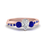 Load image into Gallery viewer, three-stone-twisted-pear-shaped-vine-diamond-ring-with-sapphire-in-rose-gold-FDENS3301PERGSABL-NL-RG.jpg
