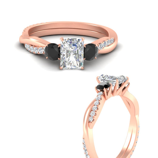 three-stone-twisted-radiant-cut-vine-black-diamond-engagement-ring-in-rose-gold-fdens3301rargblackangle3-nl-rg.jpg