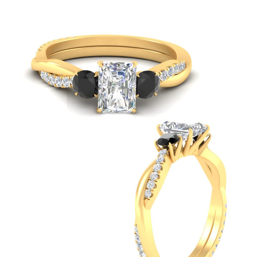 three-stone-twisted-radiant-cut-vine-black-diamond-engagement-ring-in-yellow-gold-fdens3301rargblackangle3-nl-yg.jpg