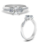 Load image into Gallery viewer, three-stone-twisted-radiant-cut-vine-diamond-ring-in-white-gold-FDENS3301RAR-NL-WG.jpg
