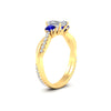 Load image into Gallery viewer, three-stone-twisted-radiant-cut-vine-sapphire-engagement-ring-in-yellow-gold-fdens3301rargsablangle2-nl-yg.jpg