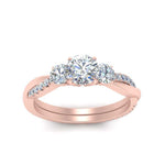 Load image into Gallery viewer, three-stone-twisted-round-cut-vine-diamond-ring-in-rose-gold-FDENS3301ROR-NL-RG.jpg