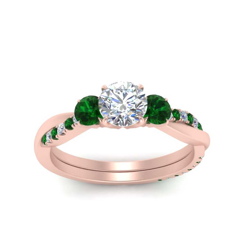 three-stone-twisted-round-cut-vine-diamond-ring-with-emerald-in-rose-gold-FDENS3301RORGEMGR-NL-RG.jpg