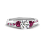 Load image into Gallery viewer, three-stone-twisted-round-cut-vine-diamond-ring-with-pink-sapphire-in-white-gold-FDENS3301RORGSADRPI-NL-WG.jpg