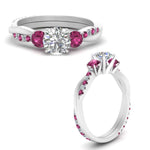 Load image into Gallery viewer, three-stone-twisted-round-cut-vine-diamond-ring-with-pink-sapphire-in-white-gold-FDENS3301RORGSADRPI-NL-WG.jpg