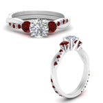 Load image into Gallery viewer, three-stone-twisted-round-cut-vine-diamond-ring-with-ruby-in-white-gold-FDENS3301RORGRUDR-NL-WG.jpg