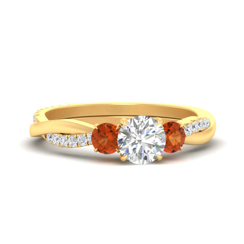 three-stone-twisted-round-cut-vine-orange-sapphire-engagement-ring-in-yellow-gold-fdens3301rorgsaorsleep-nl-yg.jpg
