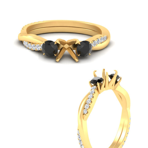 three-stone-twisted-semi-mount-vine-black-diamond-engagement-ring-in-yellow-gold-fdens3301smrgblackangle3-nl-yg.jpg