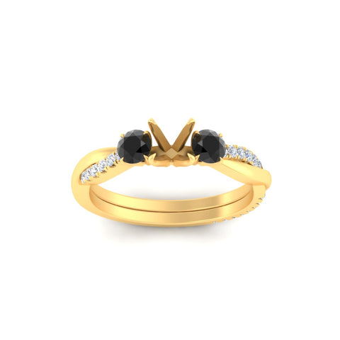 three-stone-twisted-semi-mount-vine-black-diamond-engagement-ring-in-yellow-gold-fdens3301smrgblackangle5-nl-yg.jpg