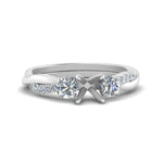 Load image into Gallery viewer, three-stone-twisted-semi-mount-vine-diamond-ring-in-white-gold-FDENS3301SMR-NL-WG.jpg
