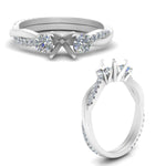 Load image into Gallery viewer, three-stone-twisted-semi-mount-vine-diamond-ring-in-white-gold-FDENS3301SMR-NL-WG.jpg
