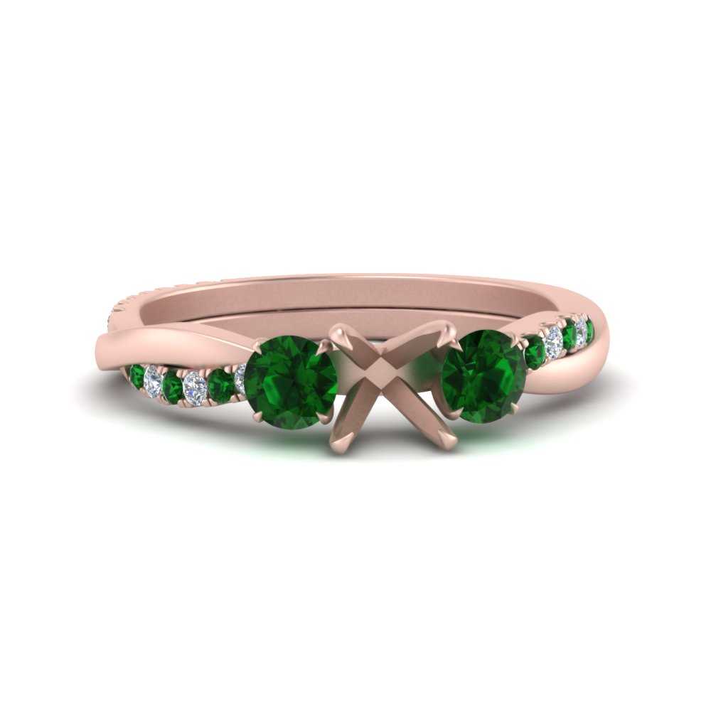 three-stone-twisted-semi-mount-vine-diamond-ring-with-emerald-in-rose-gold-FDENS3301SMRGEMGR-NL-RG.jpg
