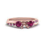 Load image into Gallery viewer, three-stone-twisted-semi-mount-vine-diamond-ring-with-pink-sapphire-in-rose-gold-FDENS3301SMRGSADRPI-NL-RG.jpg
