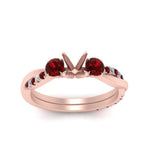 Load image into Gallery viewer, three-stone-twisted-semi-mount-vine-diamond-ring-with-ruby-in-rose-gold-FDENS3301SMRGRUDR-NL-RG.jpg
