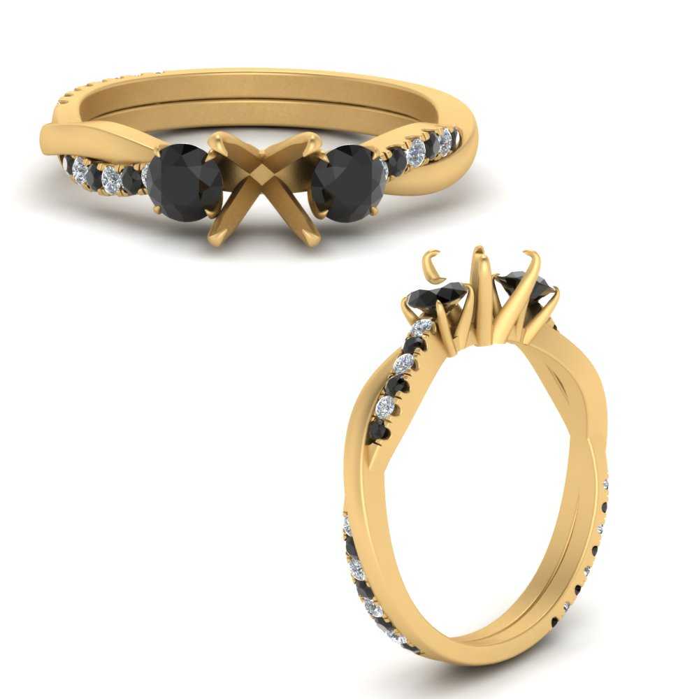 three-stone-twisted-semi-mount-vine-ring-with-black-diamond-in-yellow-gold-FDENS3301SMRGBLACK-NL-YG.jpg