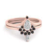Load image into Gallery viewer, tiara-pear-bezel-black-diamond-wedding-ring-set-in-rose-gold-FD1046PEGBLACK-NL-RG?v=1761911422