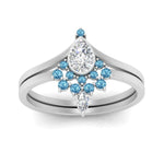 Load image into Gallery viewer, tiara-pear-bezel-blue-topaz-wedding-ring-set-in-white-gold-FD1046PEGICBLTOANGLE5-NL-WG_5afff1de-6376-438a-b594-951034b46352?v=1761911441