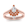 Load image into Gallery viewer, tiara-pear-bezel-orange-sapphire-wedding-ring-set-in-rose-gold-FD1046PEGSAORANGLE5-NL-RG?v=1761911422