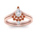 Thumbnail 12 - tiara-pear-bezel-orange-sapphire-wedding-ring-set-in-rose-gold-FD1046PEGSAORANGLE5-NL-RG?v=1761911422