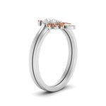 Load image into Gallery viewer, Tiara Pear Bezel Wedding Ring Set
