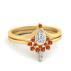 Load image into Gallery viewer, tiara-pear-bezel-orange-sapphire-wedding-ring-set-in-yellow-gold-FD1046PEGSAOR-NL-YG?v=1761911422